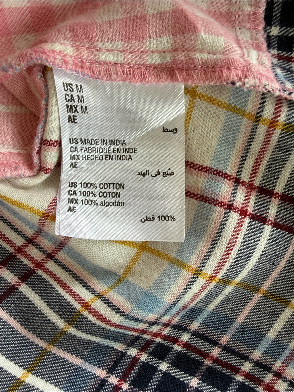 Flannel patchwork button down - Picture 9 of 9